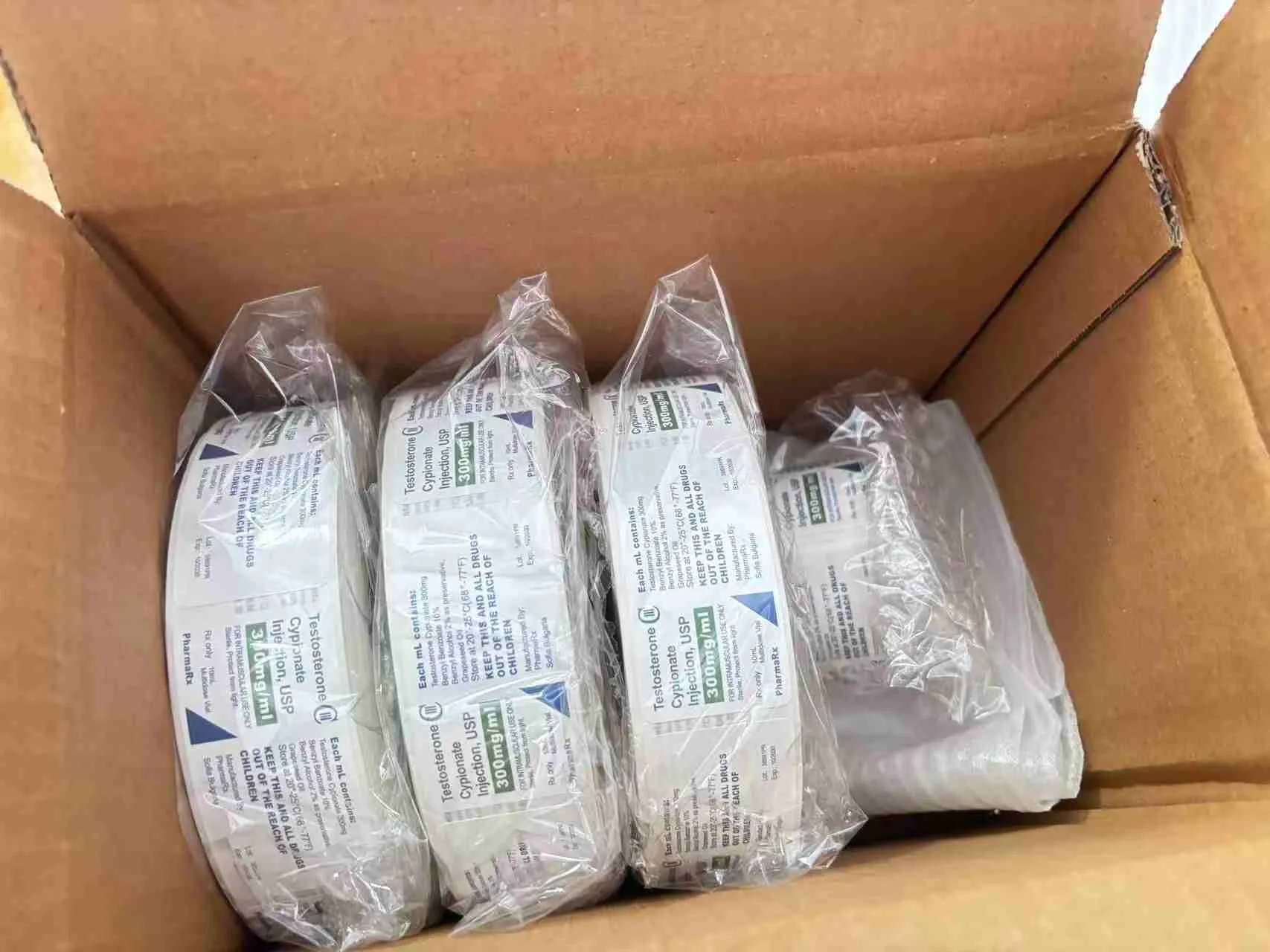 米国に発送される医療用ラベル