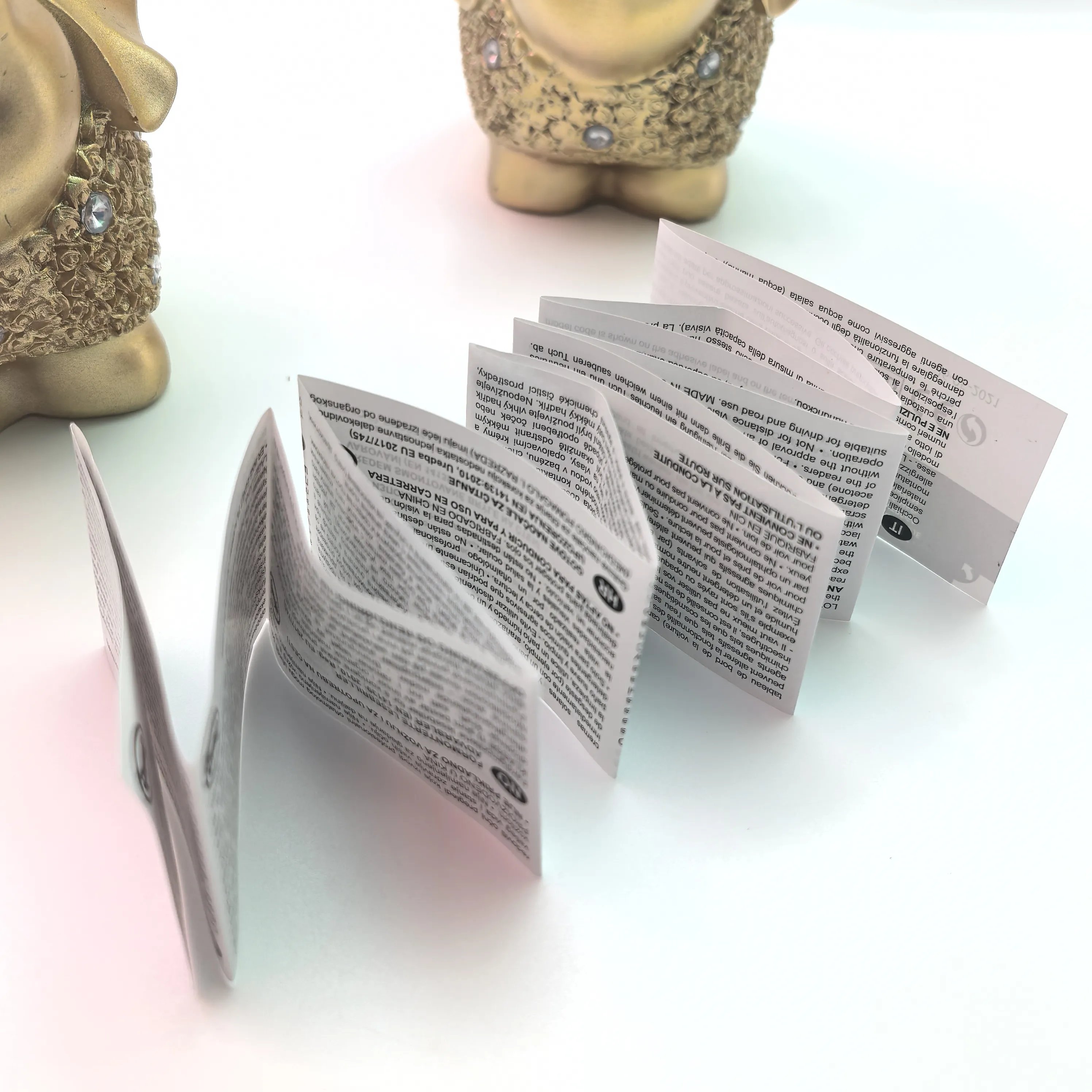 小冊子のラベルを理解するには?