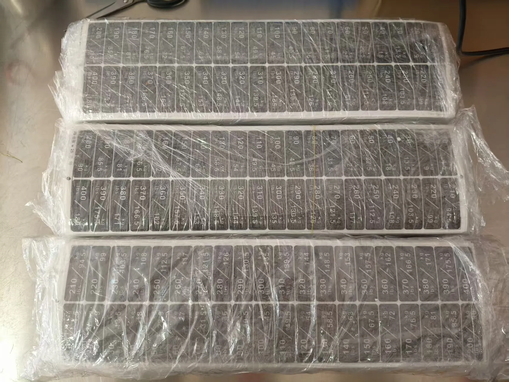 ジョジョパック ジム設備 プラスチックステッカー