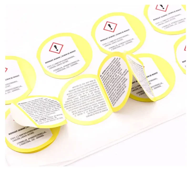 Removable Multi Layer Labels