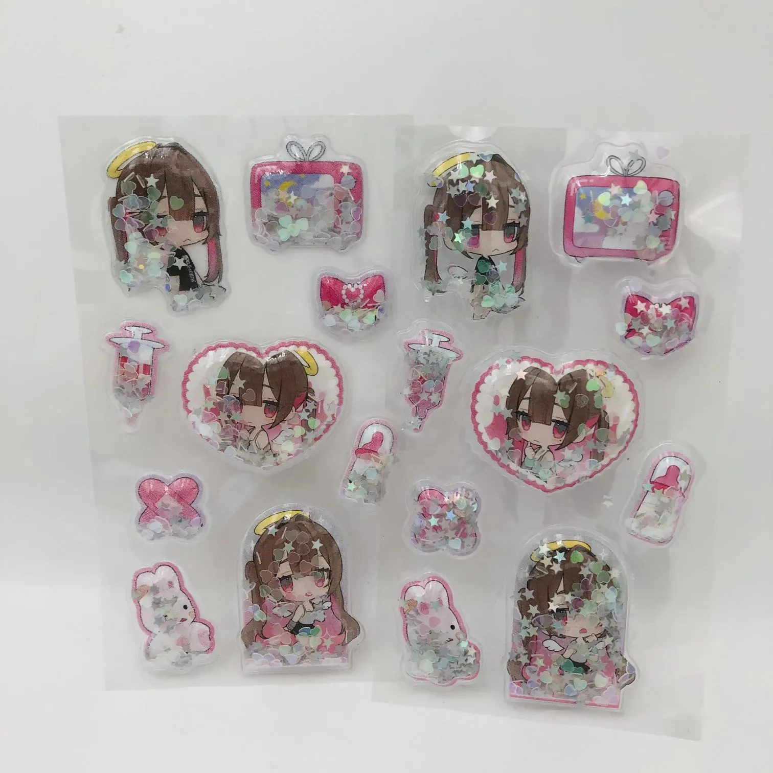 スパンコールシェイカーステッカー